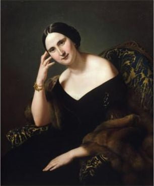 Retrato De Una Mujer - 1844