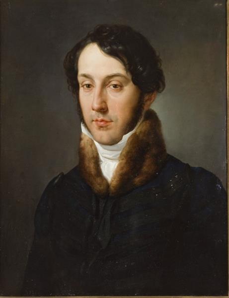 Retrato De Un Hombre - 1834