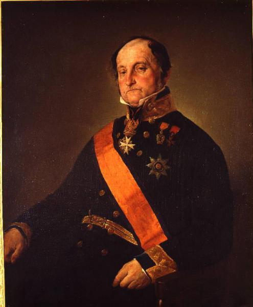 Porträt von Ambrogio Nava - 1852