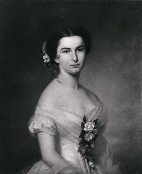 Retrato da Baronesa De Sceleski - Herner Wengraf - 1849