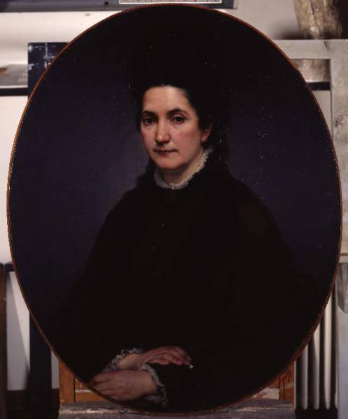 Portrait of Angiolina Rossi Hayez - 1875