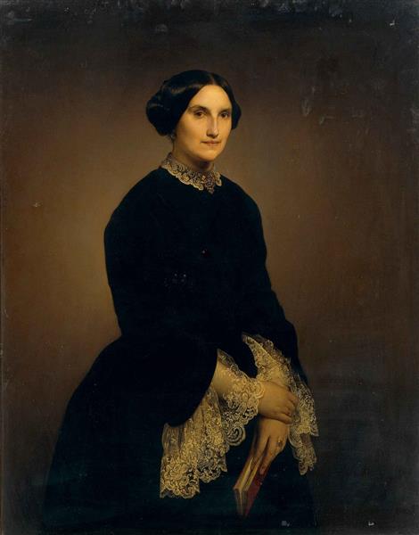 Portrait of Giuseppina Negroni Prati Morosini - 1853