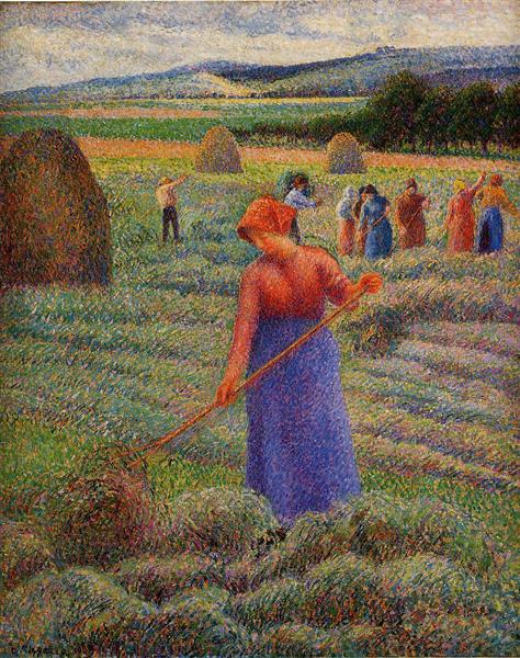 Haymakers em Eragny - 1889