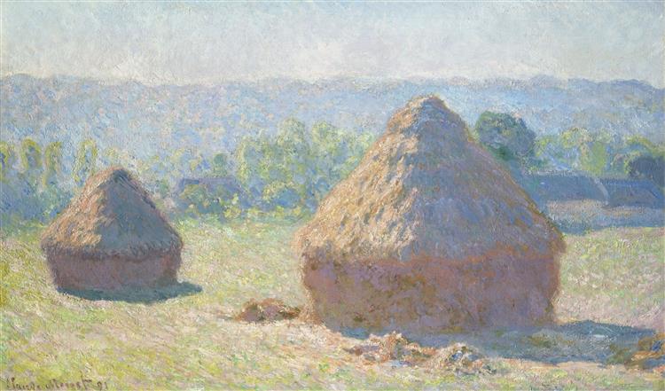 Haystacks - Late Summer - 1891