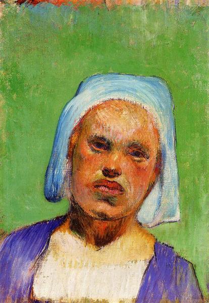 Breton Head (Marie Louarn) - 1888