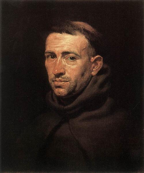 Cabeza De Fraile Franciscano - 1617