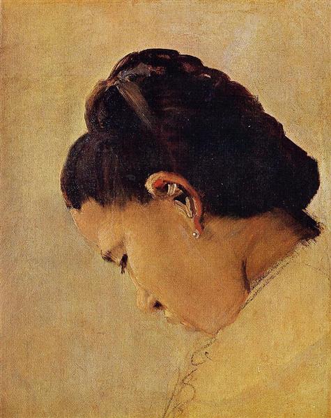 Girl's Head - 1879