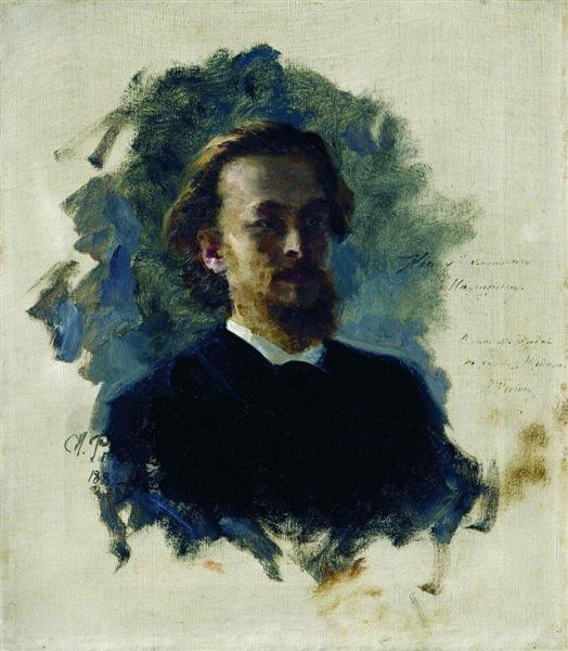 Head of a Man - 1882