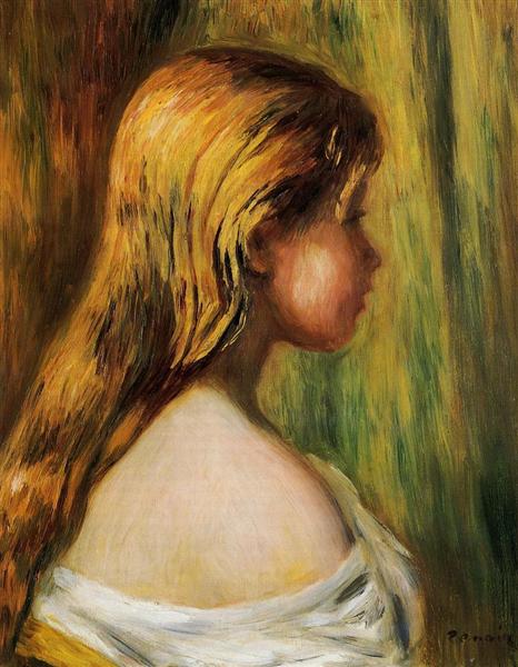 Head of a Young Woman - 1890