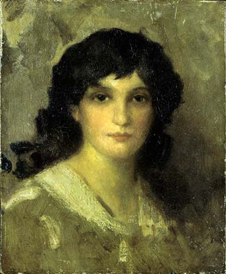 Young Woman Head - 1890