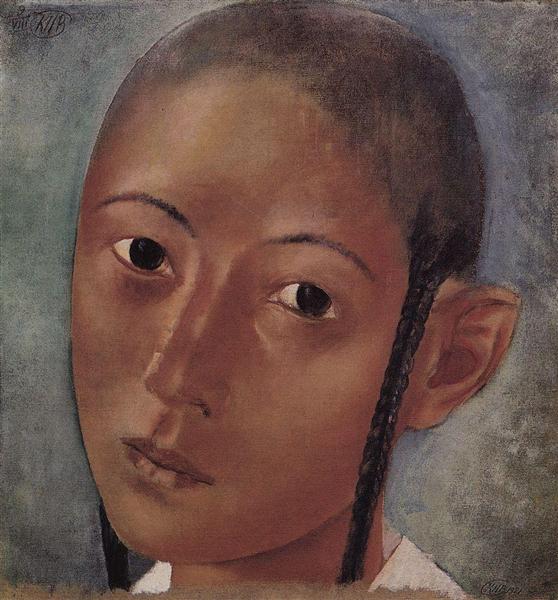 Cabeza Del Niño-Uzbeko - 1921