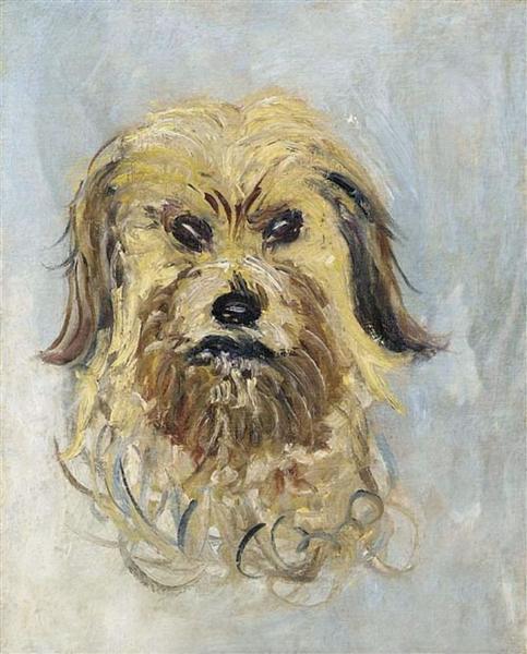 Tête de chien - 1882