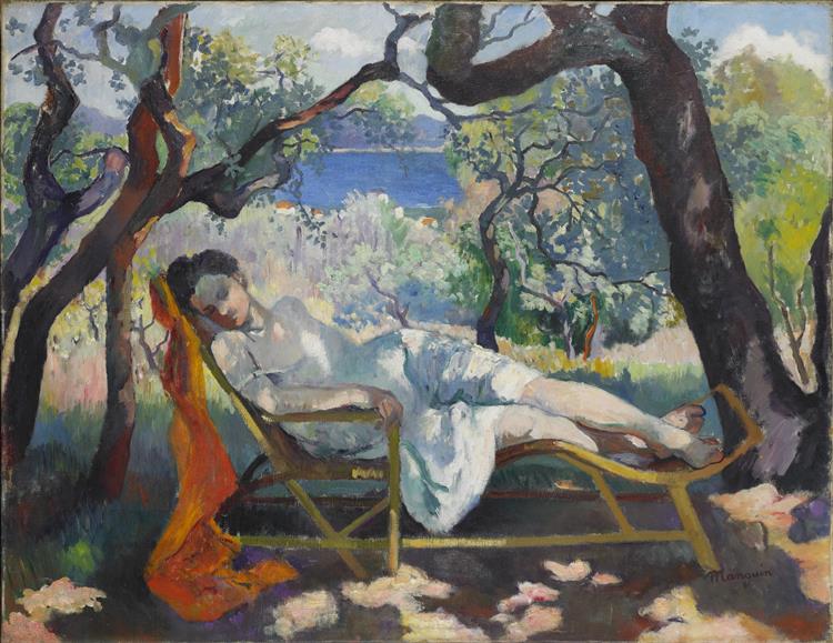 La Sieste (Lep - Jeanne - Le Rocking -Chair) - 1905