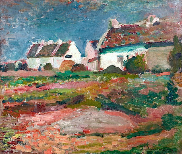 Casas em Kervilahouen, Belle Ile 1896