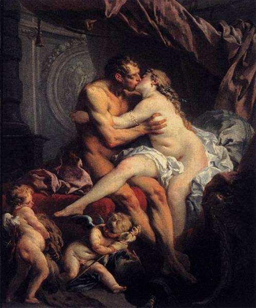 Hércules e Onfale - 1735