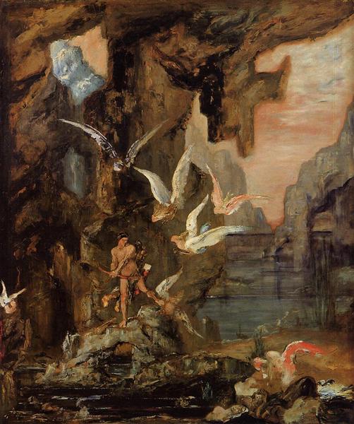 Hercules au lac Stythalpphalos - 1880