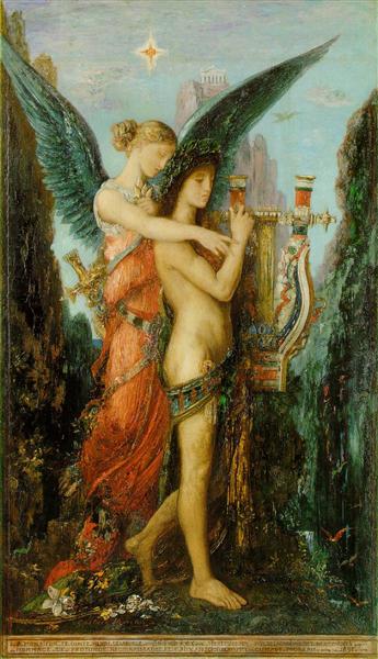 Hesiod und Muse - 1891