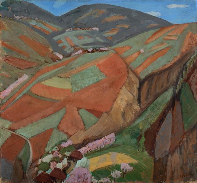 Highly Cultivated Hills - 1938