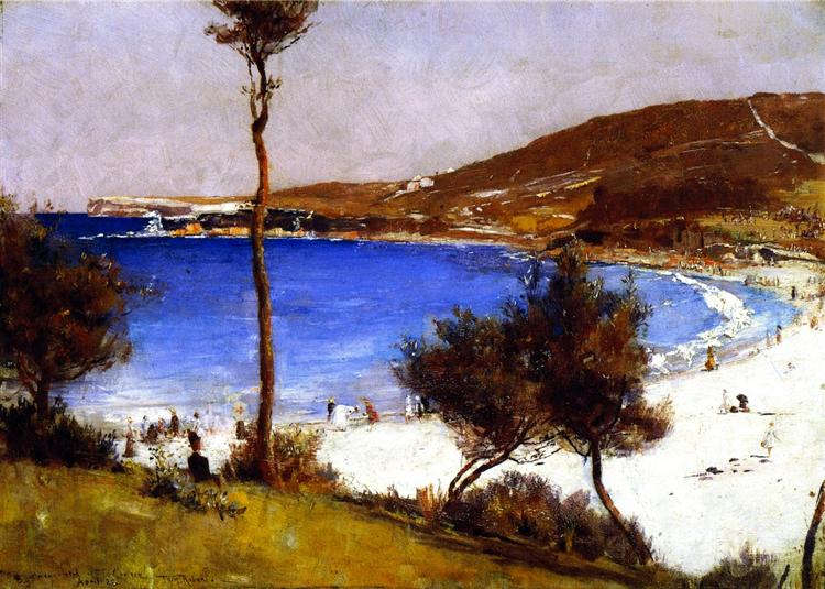 Vacation Sketch in Coogee - 1888