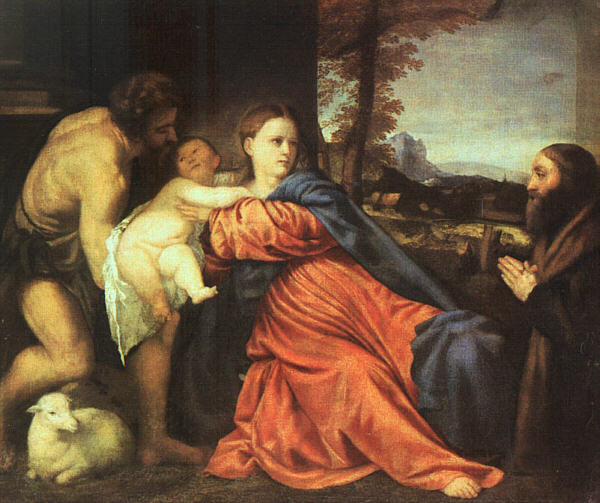 Holy Family and Donor - 1514