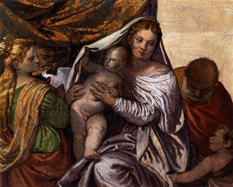 Holy Family with Saint Catherine and the Infant Saint John - 1561