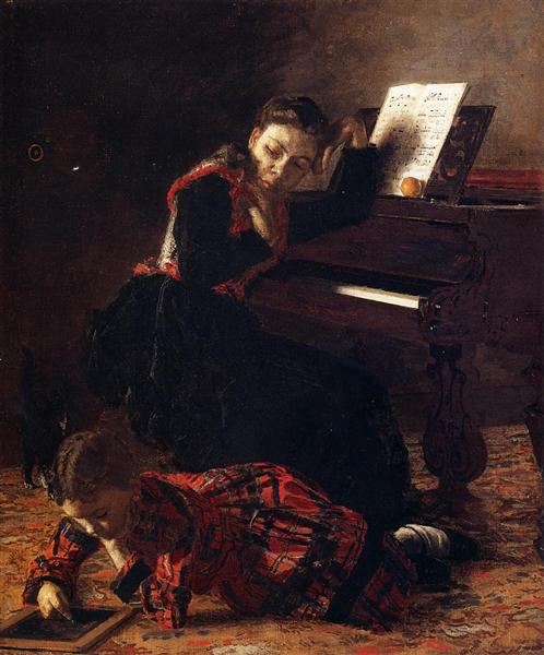 Escena De Casa - 1871