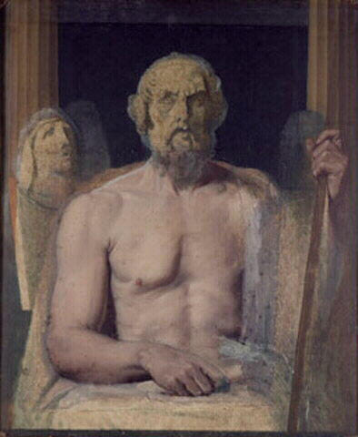 Homer și Orpheus - 1827