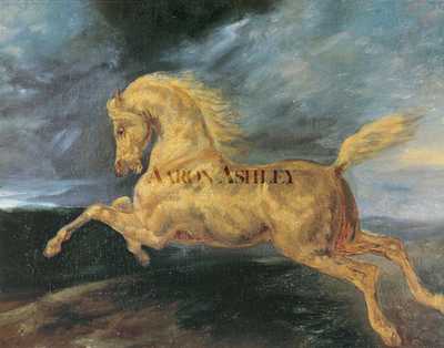 Horse scared by lightning - 1812