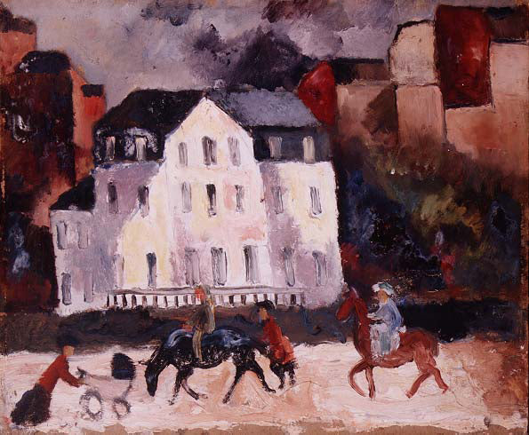 Horses in Paris - 1924