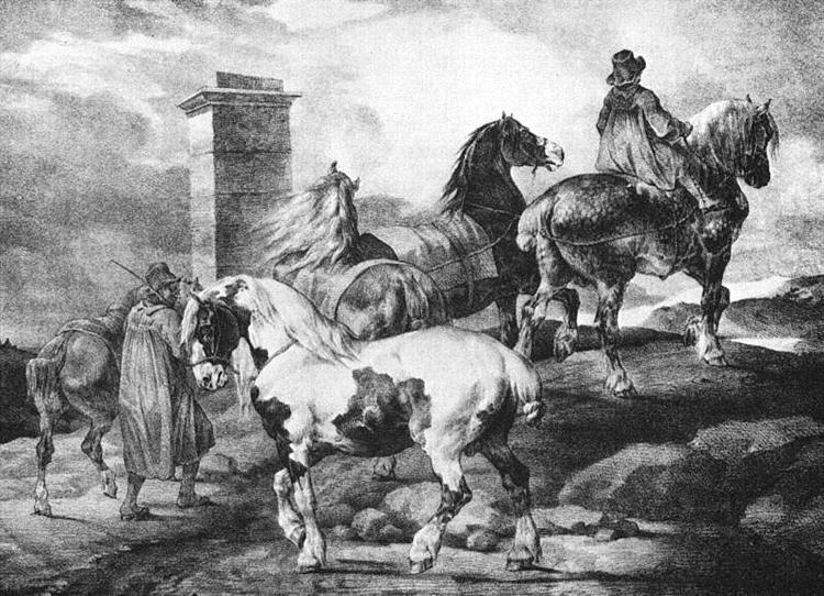 Chevaux - 1821