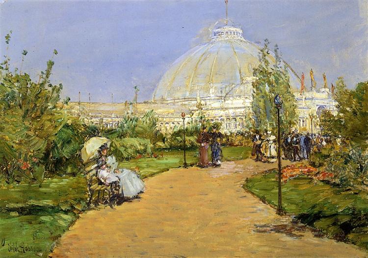 Gartenbaugebäude - Weltausstellung Colombina - Chicago - 1893