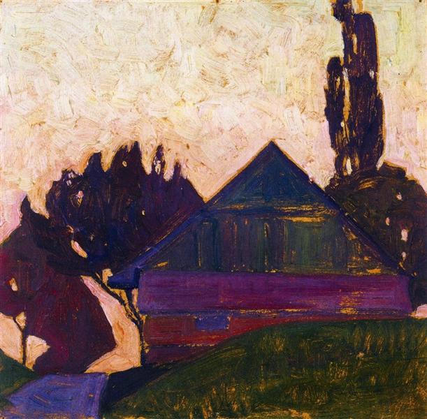 Maison entre les arbres i - 1908