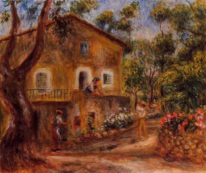 Maison à Collett à Cagnes - 1912