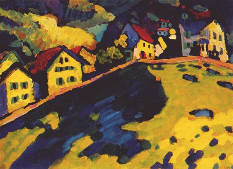 Houses in Murnau - 1909