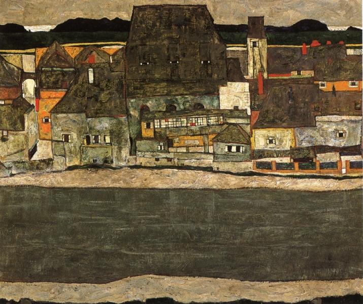 Casas by the River (The Old City) - 1914