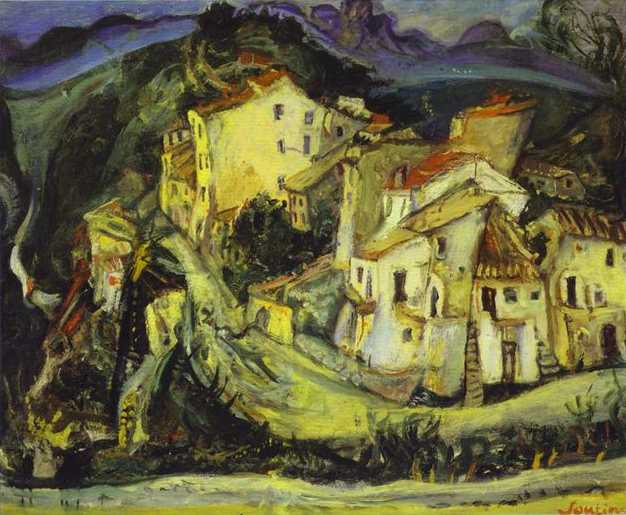 Cagnes Houses - 1925