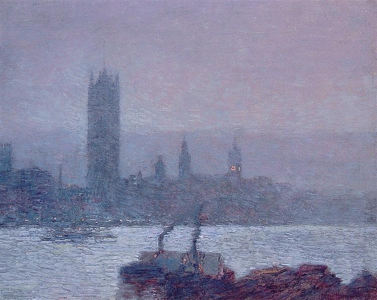 Houses of Parliament - Early Afternoon - 1898