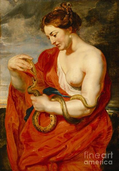 Hygeia - Goddess of Health - 1615