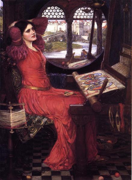 Je suis à moitié marre de la dame de Shalott - 1915