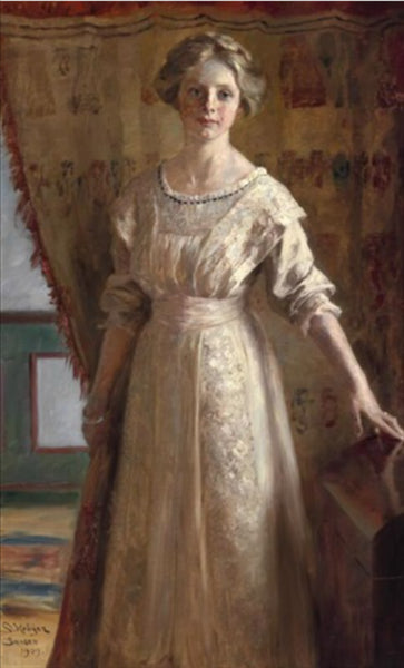 Miss Vibeke Krøyer - Full Figure Figure - 1909