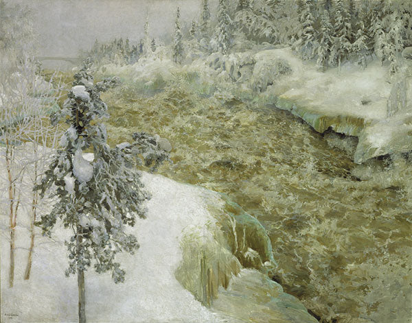 Imatra in winter - 1893