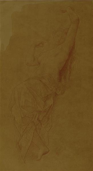 STUDY FOR THE VUE: FEMALE FIGURE Revealing - 1858