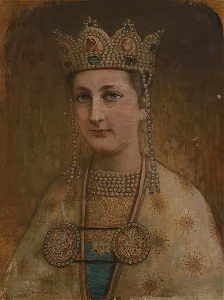 Retrato De La Princesa Evdokia - 1912