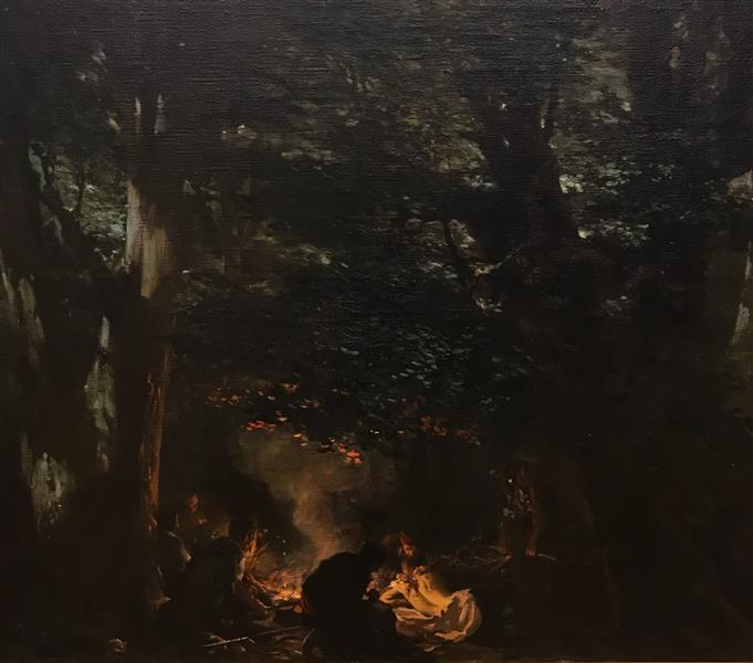 Haiduti in the Forest - 1899