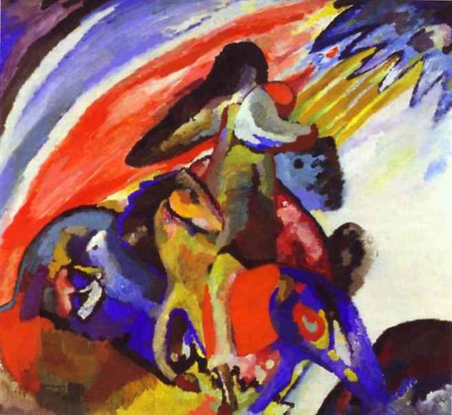 Improvisation 12 (rider) - 1910