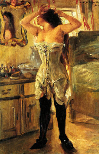 Într -un corset - 1910