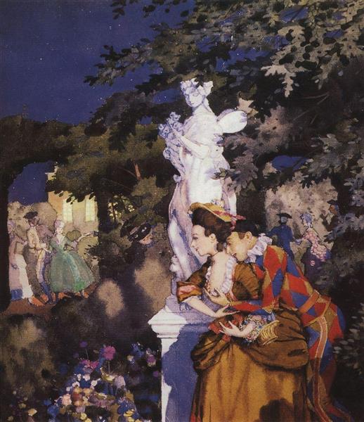 Innamorata di Arlecchino - 1912 