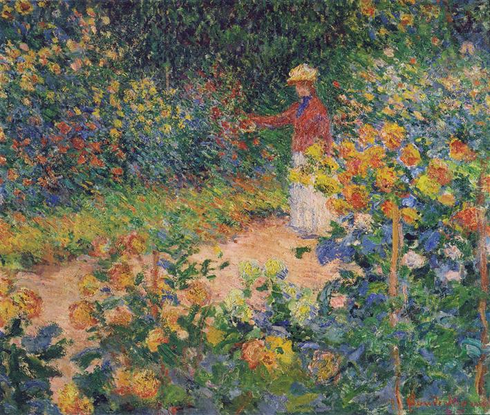 Im Garten - 1895