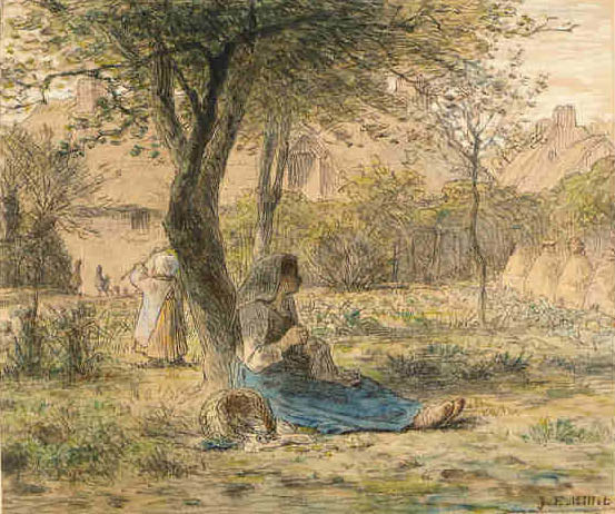 In the Garden - 1862