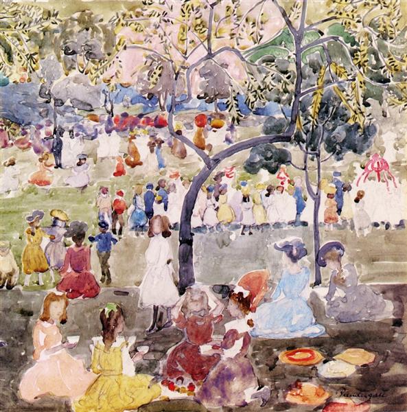 Nel parco - 1903